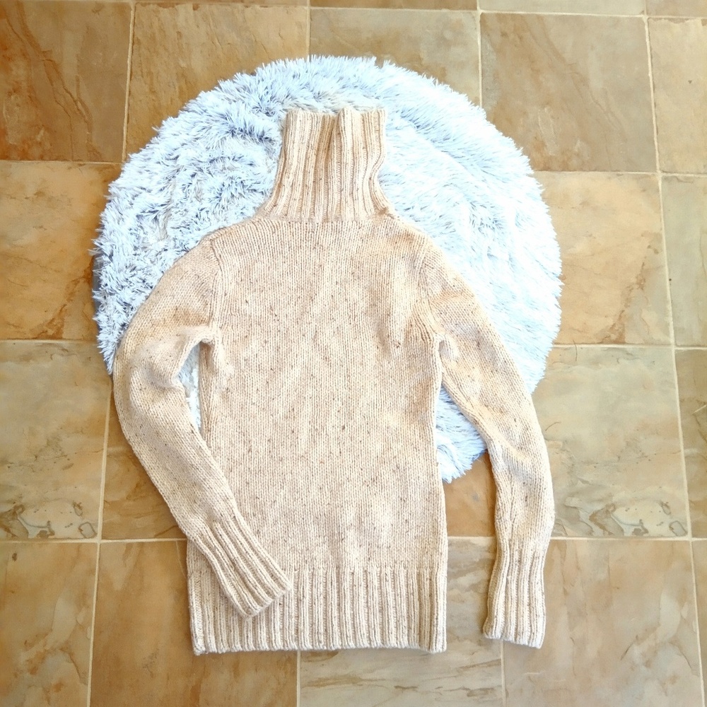 Ruff Hewn | Turtle Neck Wool Blend Sweater Medium
